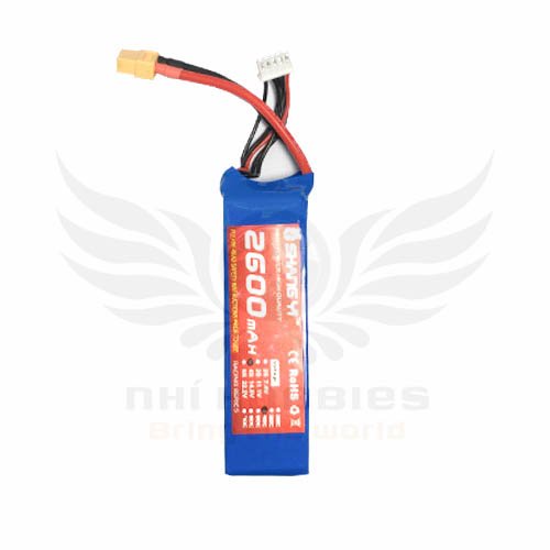 Pin Lipo ShangYi 14.8v 4s 2600mAh 45C