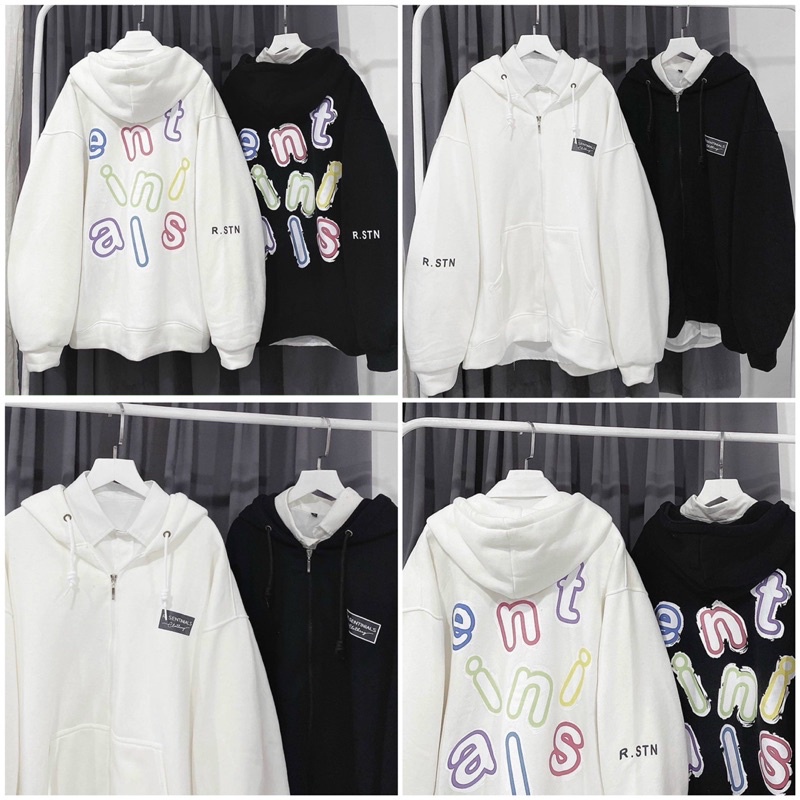 Áo Khoác Hoodie phong cách Ulzzang Hàn Quốc tay dài họa tiết in hình ENTINIALS cá tính KOMBOH K18 | WebRaoVat - webraovat.net.vn