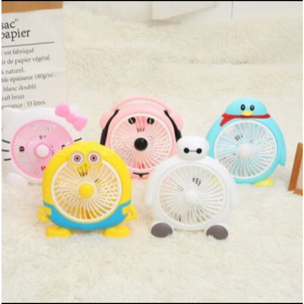 Quạt Mini Để Bàn Hình Thú Siêu Dễ Thương - Siêu Mát - Siêu Tiện Dụng