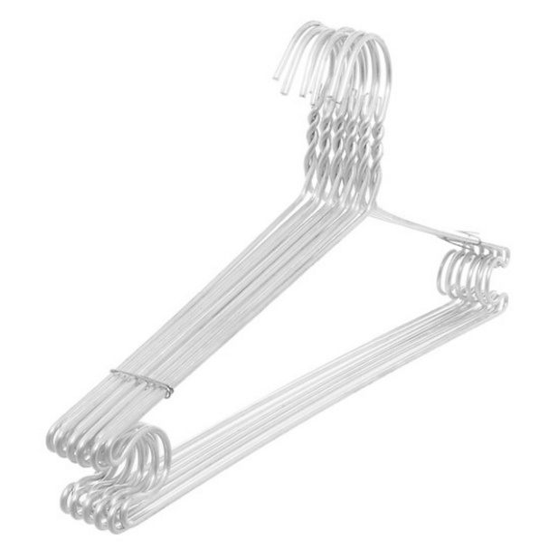 Móc treo quần áo bằng nhôm set 10c