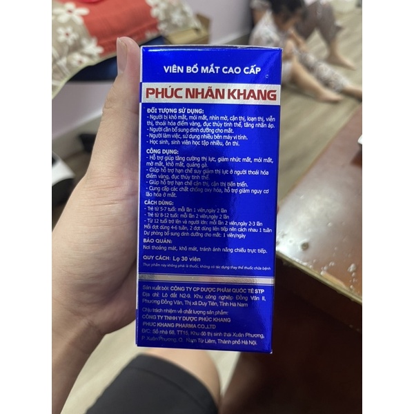 Viên Uống Phúc Nhãn Khang