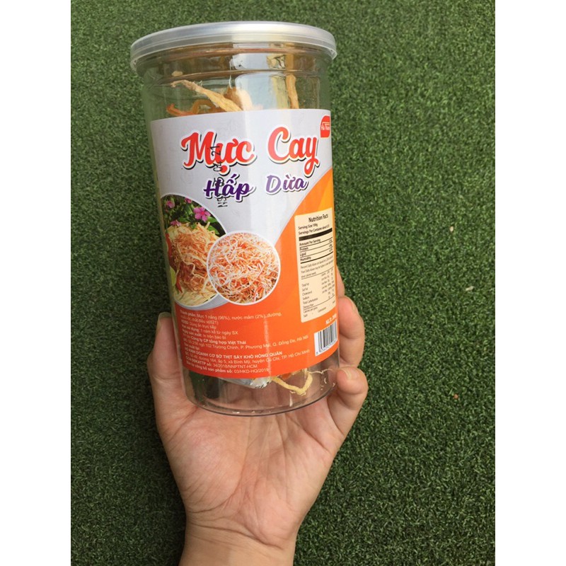 Mực xé cay hấp dừa 200g