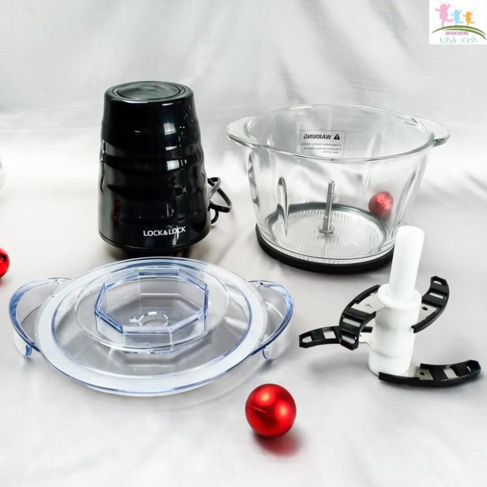 Máy Xay Thịt Cối Thủy Tinh Lock&amp;Lock EJM156BLK (NhaXinh)