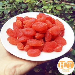 1 kg xí muội hồng đào bao tử không hạt chua ngọt cực ngon