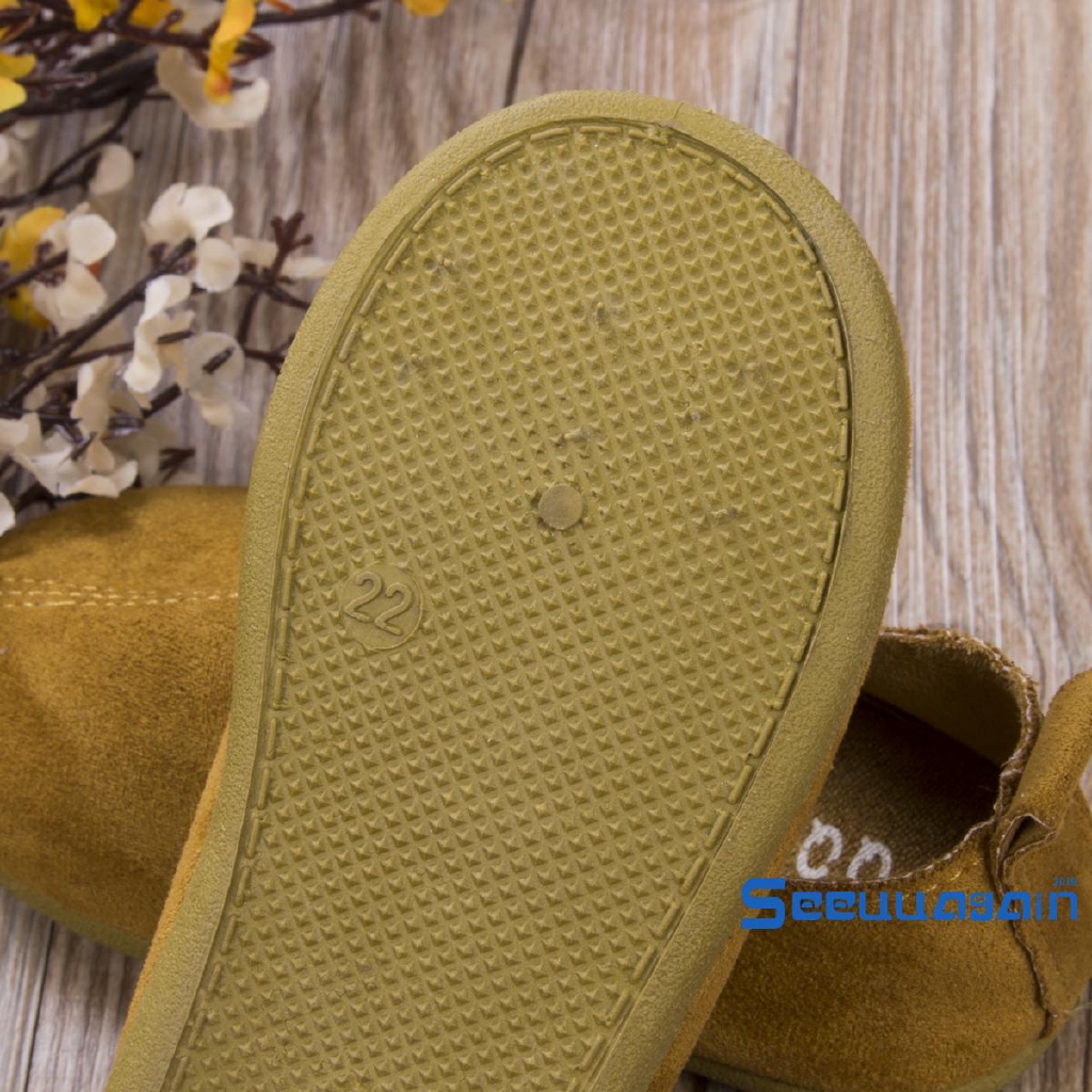 Dép da lười cho bé trai và bé gái đề mềm mại thiết kế tiện lợi