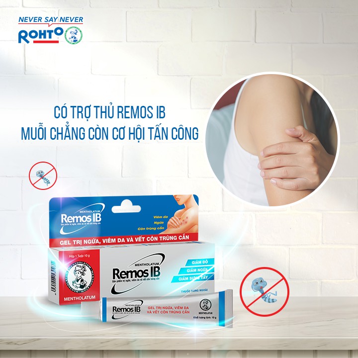 Gel bôi REMOS IB/ REMOS ANTI-ITCH 10g - Minpharmacy