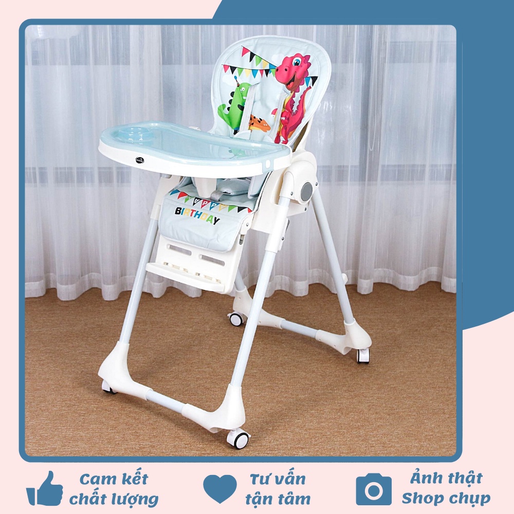 FREE SHIP !!! Ghế ăn cao cấp Mastela 1015 mẫu rồng xanh T8