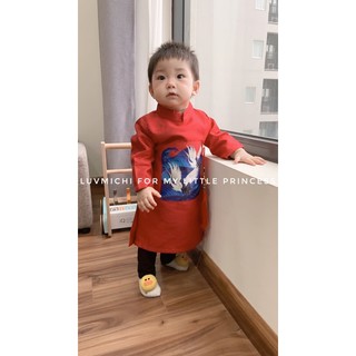 ÁO DÀI BÉ TRAI VŨ HẠC CÁCH TÂN