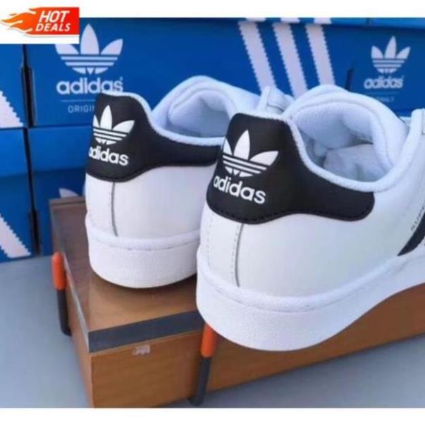 Giày thể thao, giày adidas superstar mũi sò đen trắng nam nữ đủ size : ' '