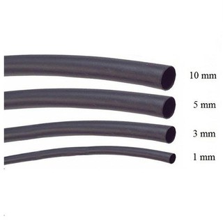 ống co nhiệt phi 2 phi 3 phi 4  màu đen (1m/túi)