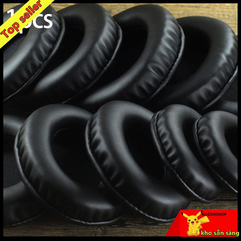 Đệm da hình oval bọc đầu tai nghe đeo đầu