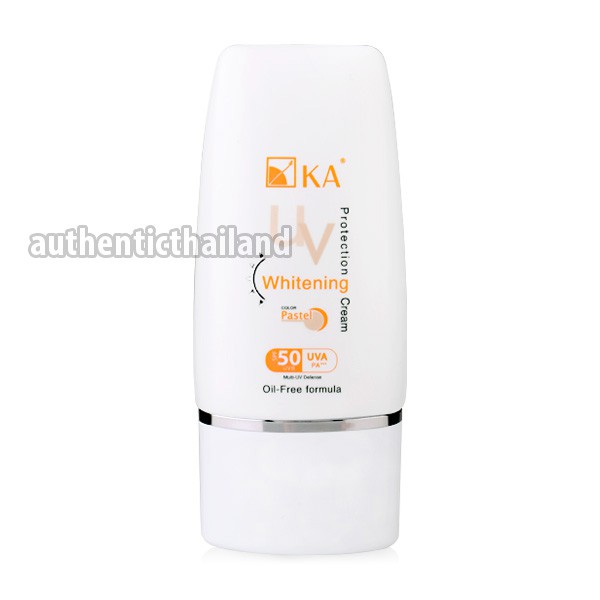 Kem dưỡng da chống nắng trang điểm  KA UV Protection Whitening Cream SPF 50+  PA+++ pastel 15g