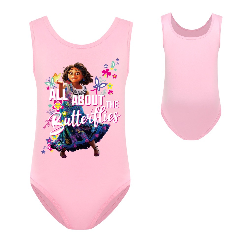 Bộ Đồ Bơi Một Mảnh In Hoạt Hình Dễ Thương Cho Bé Gái