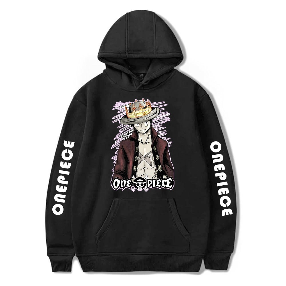 Top 9 áo hoodie One Piece Zoro Luffy Ace chất nhất