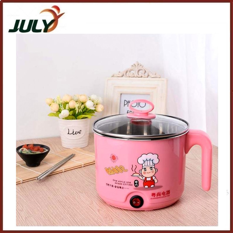 Nồi ca nấu mì - lẩu mini đa năng tặng kèm vĩ hấp trứng tiện dụng- nồi ca nấu mì nhỏ gọn, nấu nhanh, tiện lợi