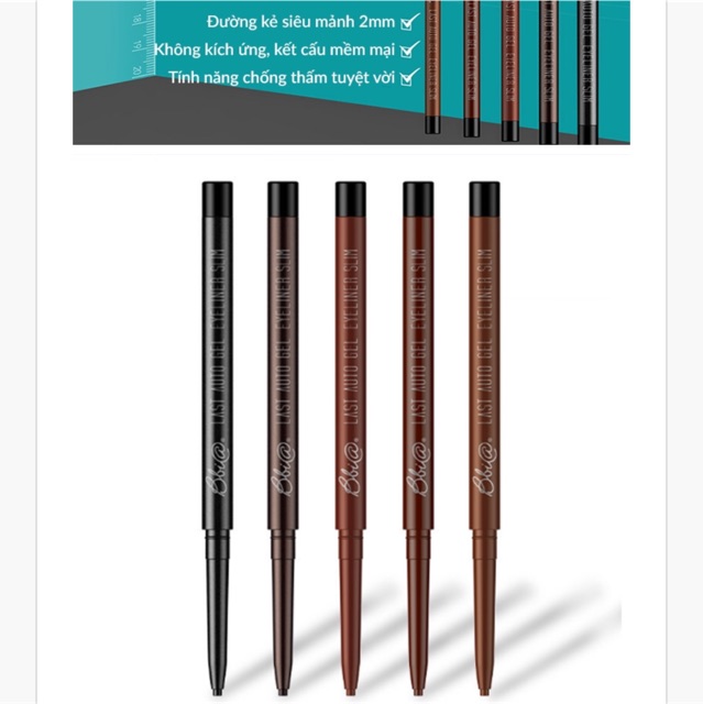 Kẻ mắt siêu mảnh B. B-B-I-A Auto Gel Slim Eye Liner