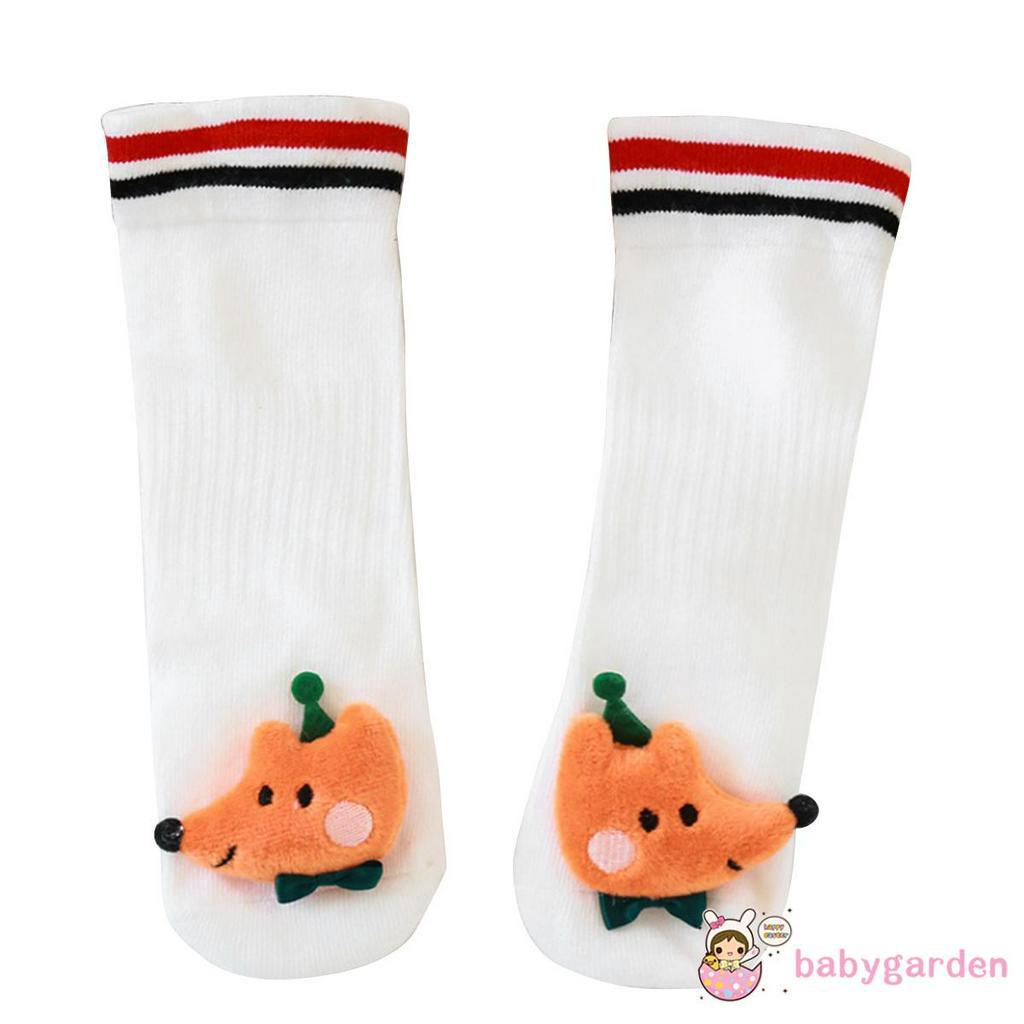 Babygarden-Bagy-Slip Long Socks Cotton Stocking