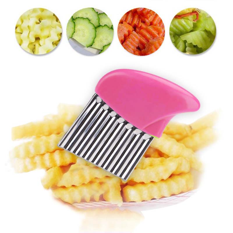 Dụng Cụ Cắt Củ Quả Hình Gợn Sóng Xinh Xắn