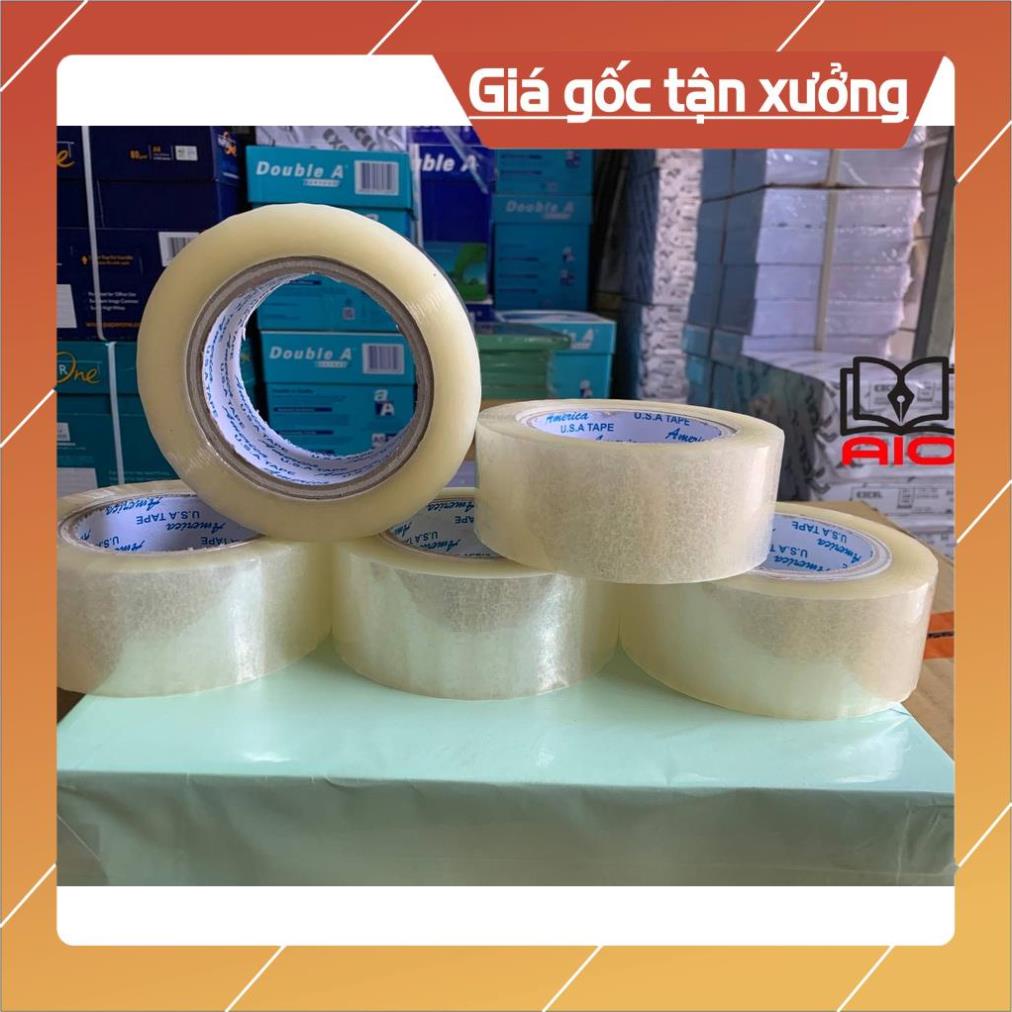 [ICLN9 giảm 5K cho đơn hàng 50k]  Băng keo trong 5F 200ya ( cuộn)