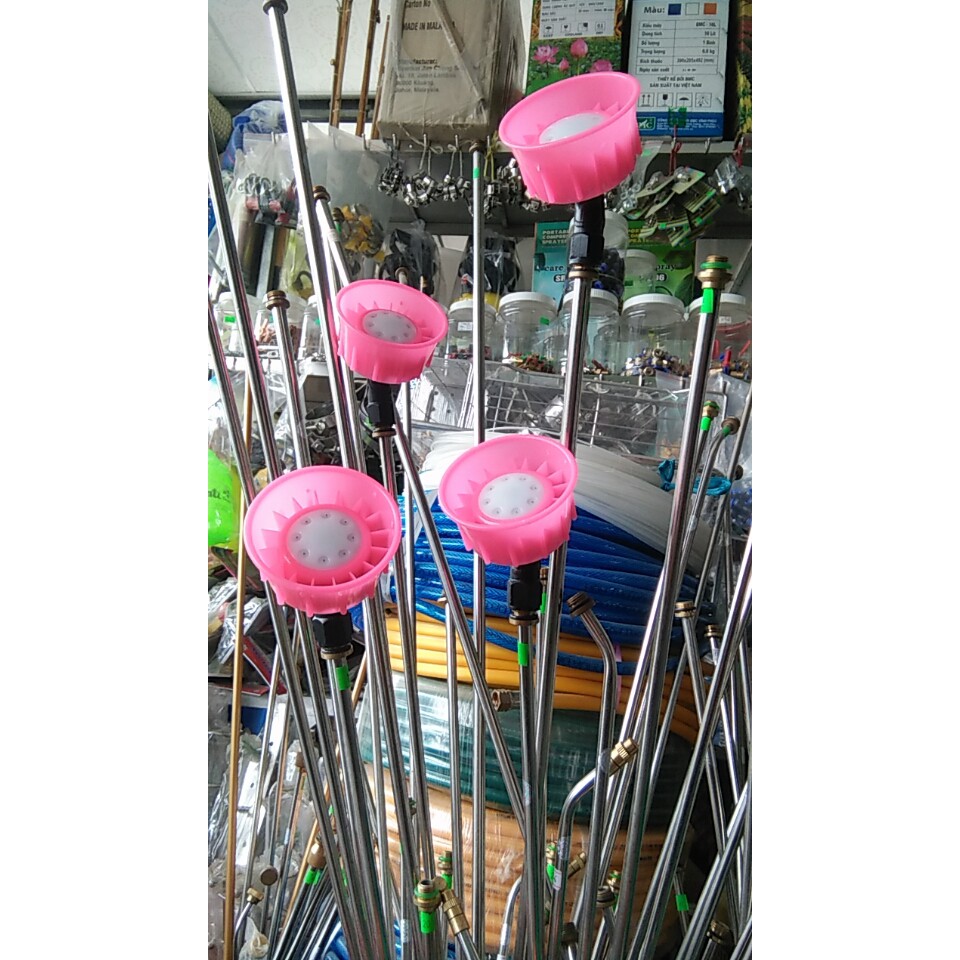 Béc loa đại 8 tia Màu hồng