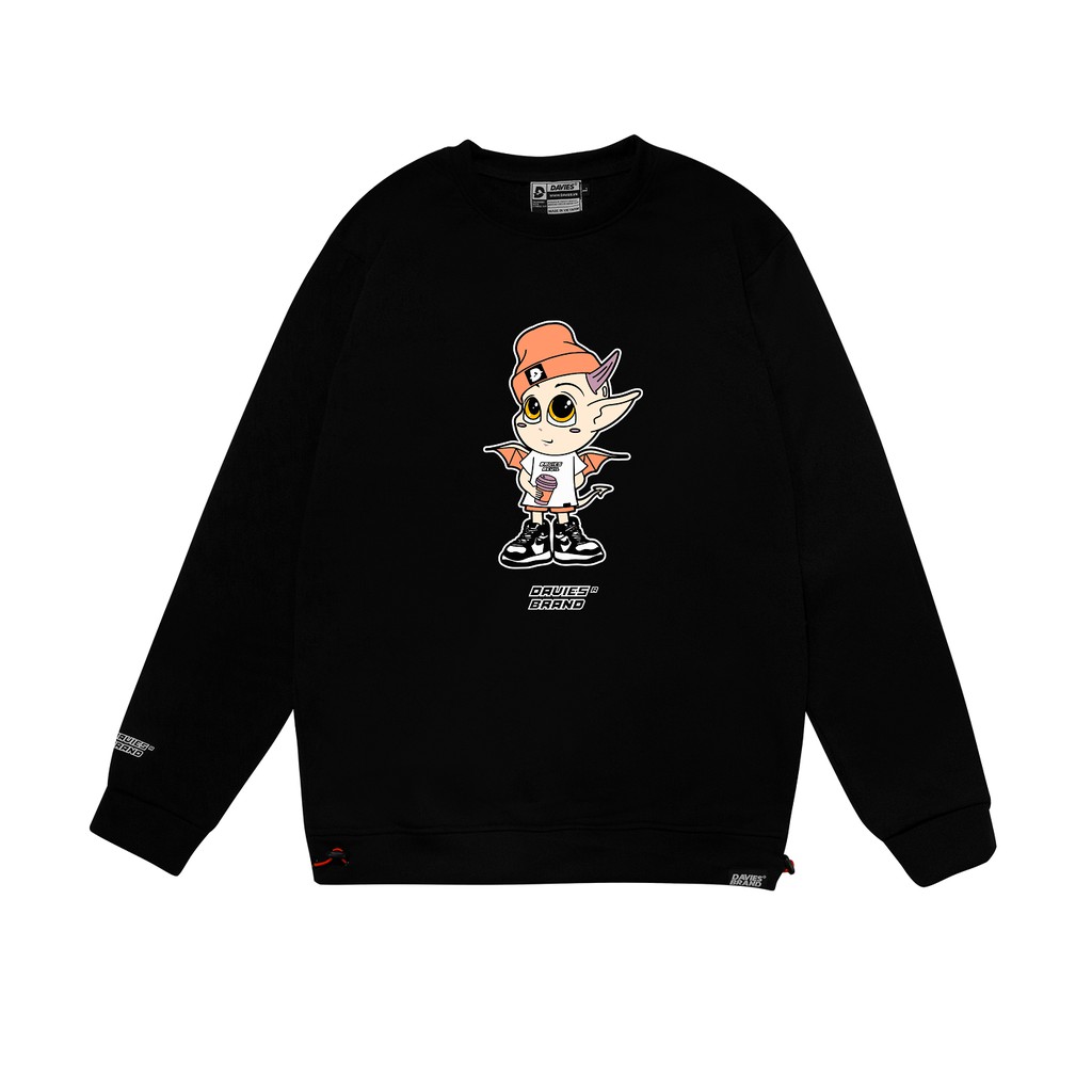 DSS Sweater Hype Devil (Áo nỉ không mũ Hype Devil) - DAVIES