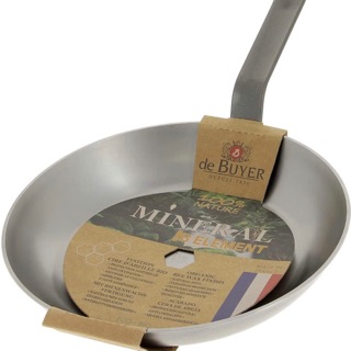 Chảo thép carbon De buyer Mineral B dk 28cm