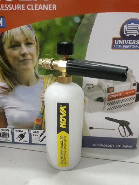 Bình phun bọt tuyết 1 lít có nối nhanh bằng thau