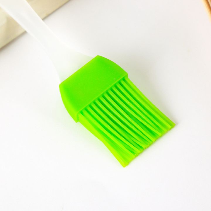 Chổi quét dầu silicon làm bánh nấu ăn cán dài tiện lợi chịu nhiệt