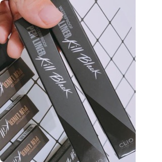 Kẻ mắt nước không thấm nước (CLIO WATERPROOF PEN LINER KILL BLACK)