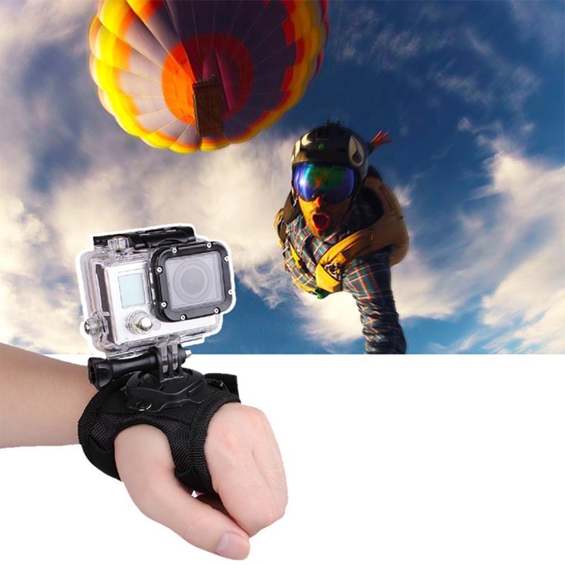 Dây Đeo Cổ Tay Xoay 360 Độ Cho Go Pro 8 / 9