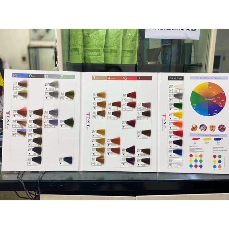 màu nhuộm TNT nano lên màu chuẩn, bền màu không rát da đầu không amoniac( HÀNG CHÍNH HÃNG+ Tặng BẢNG MÀU).