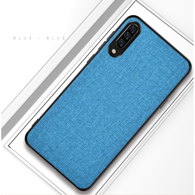 Ốp lưng xiaomi CC9e / CC9 vân vải jean cao cấp