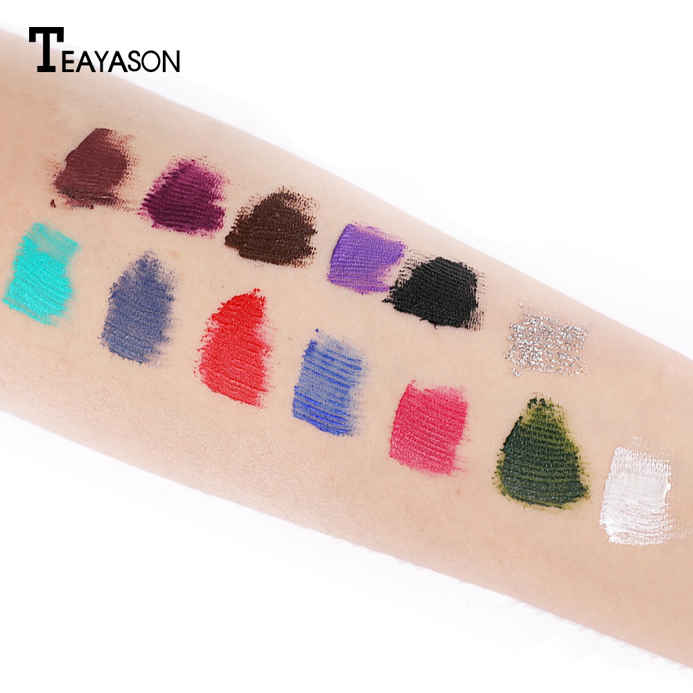 Mascara TEAYASON 6 màu tùy chọn giúp làm cong và dày mi với thiết kế vỏ kim cương độc đáo
 | BigBuy360 - bigbuy360.vn