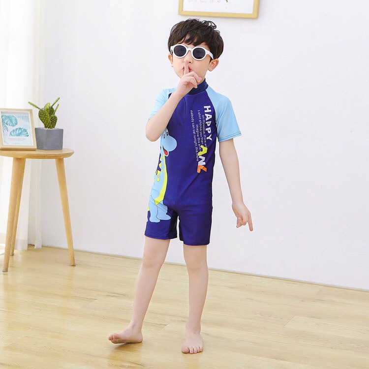Đồ bơi bé trai, bé gái liền thân đùi nhiều mẫu họa tiết đáng yêu, hàng nhập quảng châu đủ size Bin Sports BB002