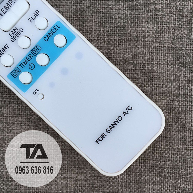 Điều khiển điều hòa Sanyo┃Remote máy lạnh Sanyo