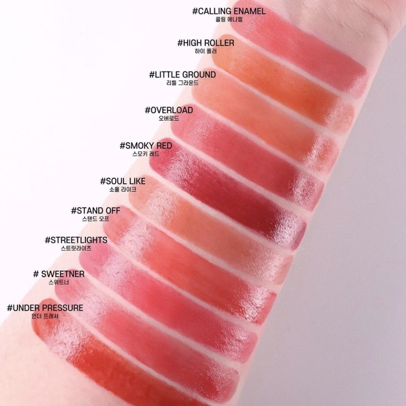 Son dưỡng có màu siêu căng bóng 3ce Glow Lip Color