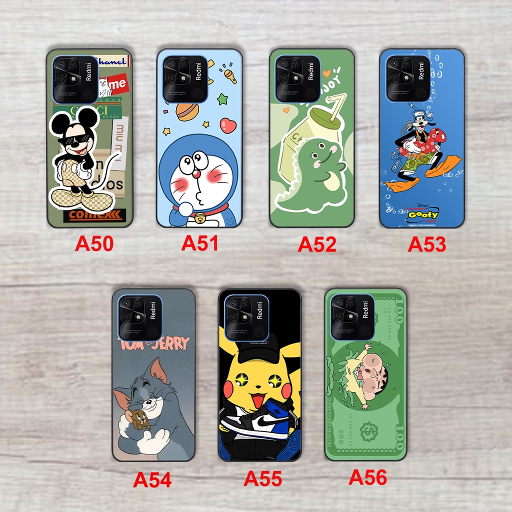 Ốp lưng XIAOMI REDMI 10C - REDMI 9C cute hoạt hình siêu bền đáng yêu