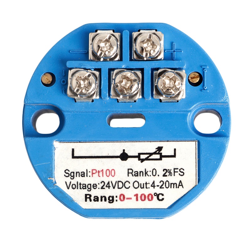 Mô Đun Cảm Biến Nhiệt Độ 0-100 Celsius PT100 SBW 4-20MA 0-100 Độ