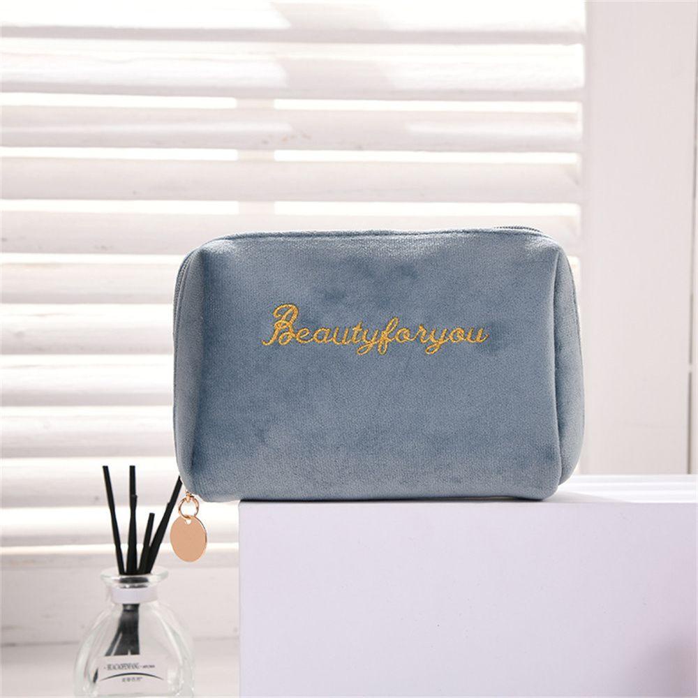 .Túi Đựng Đồ Trang Điểm Màu Sắc Thời Trang