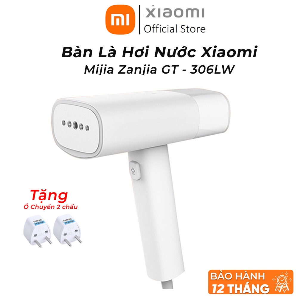 Bàn là hơi nước Xiaomi Mijia Zanjia GT-306LW bàn ủi hơi nước cầm tay nhỏ gọn công suất 1200W là phẳng nhiều loại vải