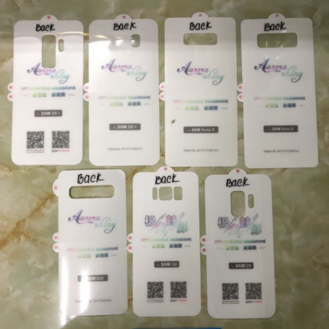 Dán PPF mặt sau chống trầy S9, S9plus, S8, S8plus,