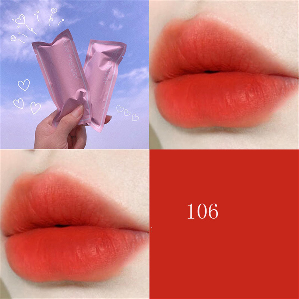 【sweet】woman retro Waterproof Long Lasting Velvet Matte Lip Gloss 6 colors | BigBuy360 - bigbuy360.vn