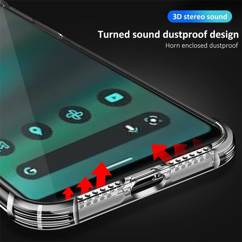 For Google Pixel 6A 6 7 pro Case Clear Transparent Soft Back Cover Shockproof Casing