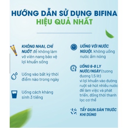 Men vi sinh BIFINA R Health Aid hỗ trợ tiêu hóa của Nhật Bản