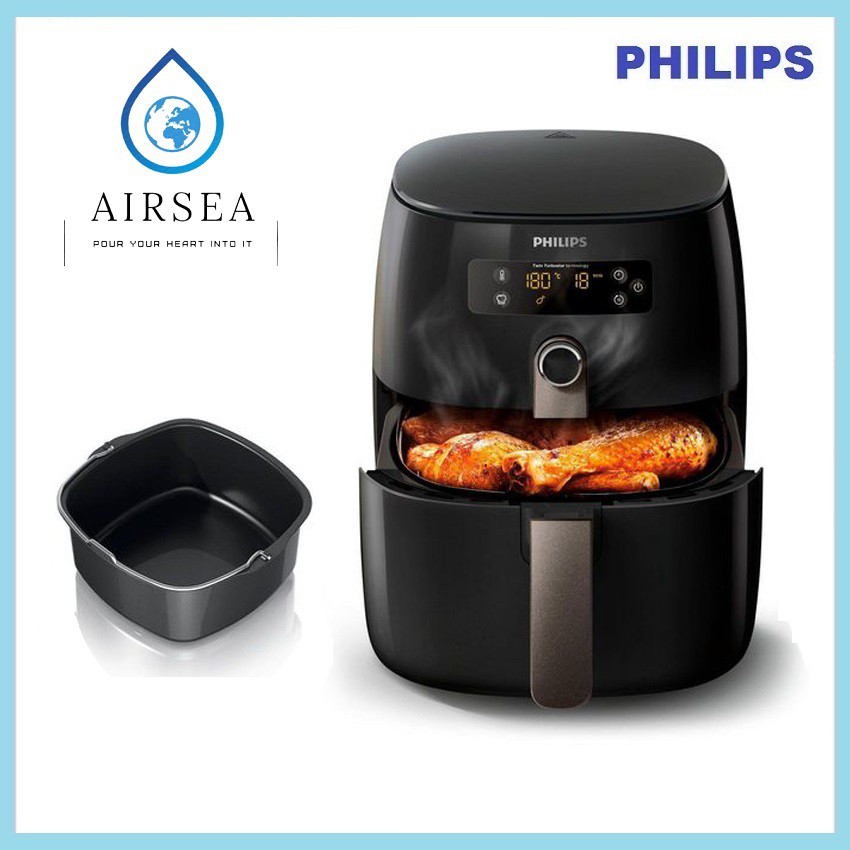 Nồi chiền không dầu philips HD9745, 1500W, 4.5 lít