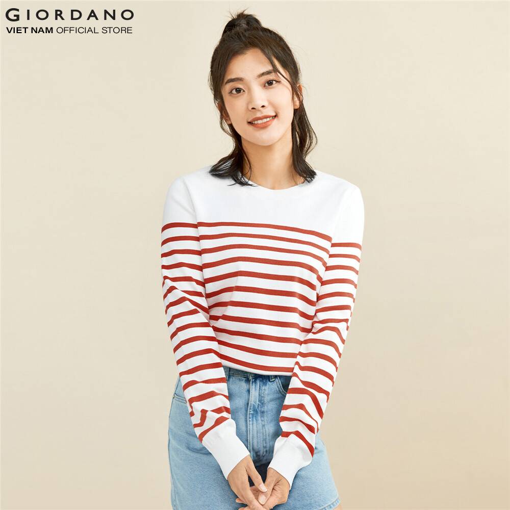 Áo Len Dài Tay Nữ Giordano 05351604