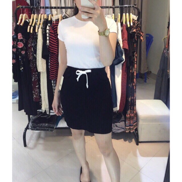 Chân Váy Bò Cạp Chun sz Sml