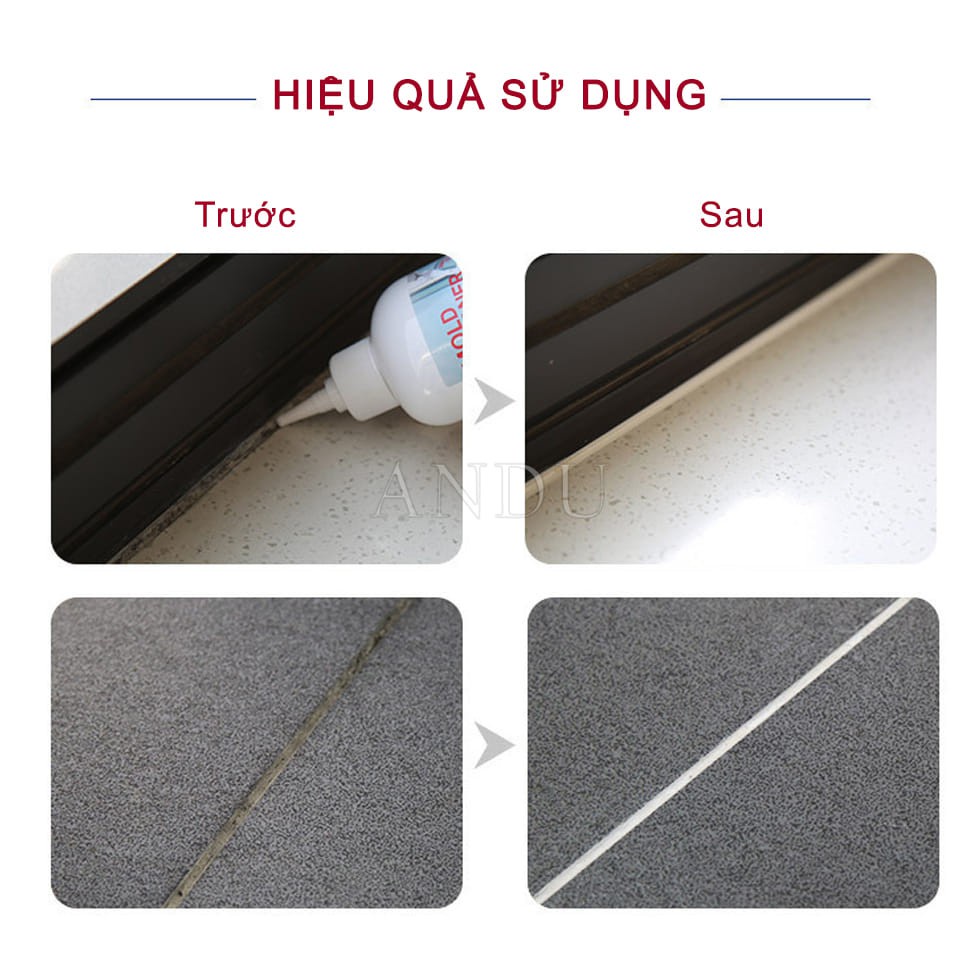 Dung Dịch Tẩy Mốc Hàn Quốc Mold Cleaner Đa Năng Rửa Gạch, Nhựa, Cao Su