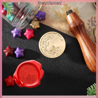 Retro Fire Painting Stamp Moon Star Patterns for Stamping Envelope Wedding