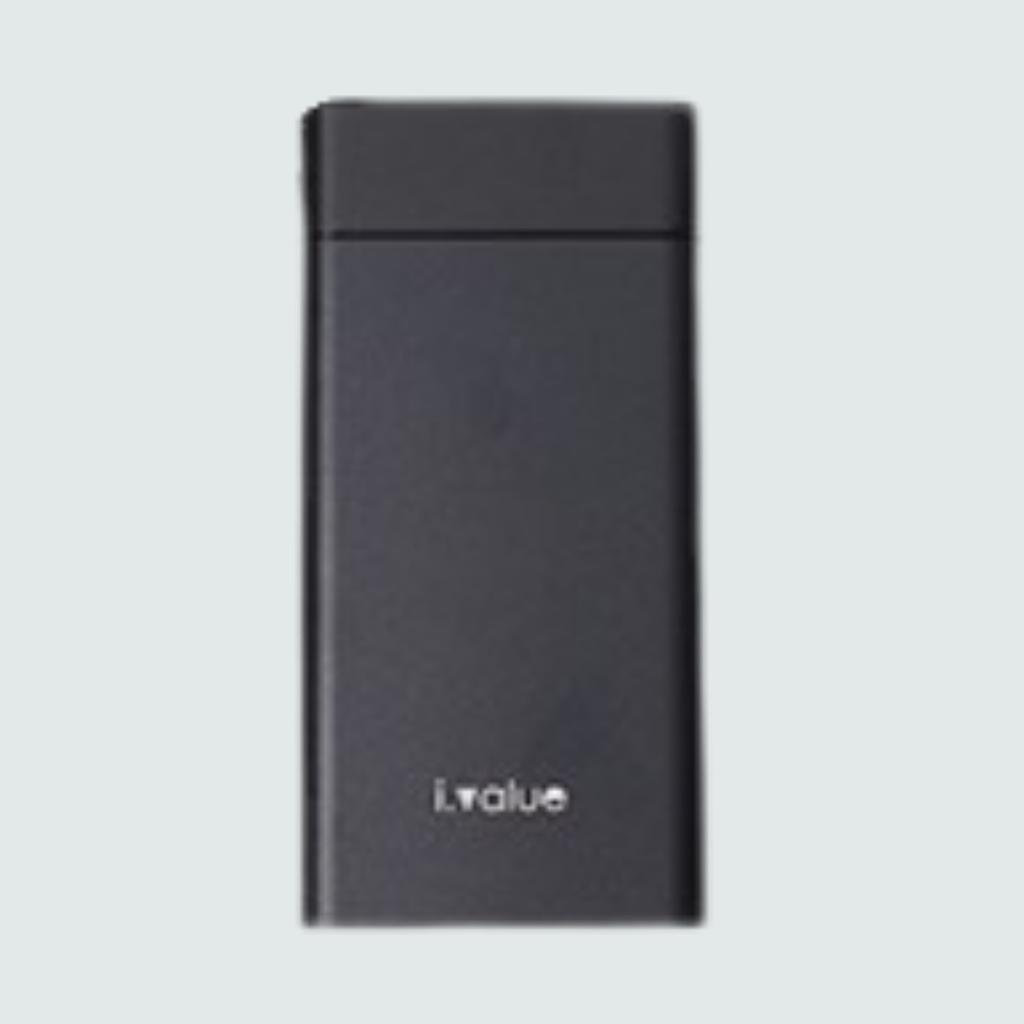 Pin sạc dự phòng Li- polymer 10000mAh ivalue MTP100007